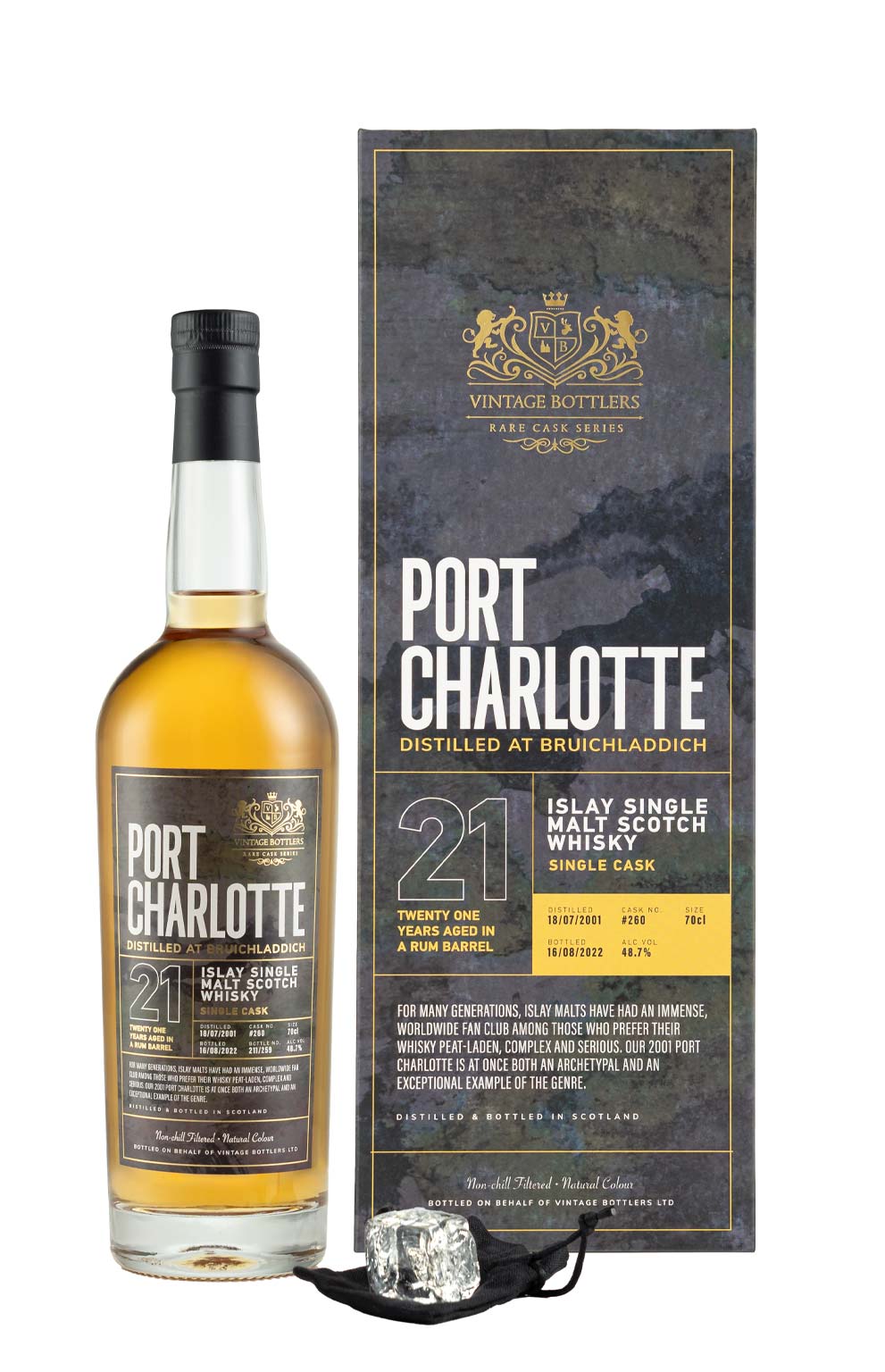 Port Charlotte 21 Year Old – Vintage Bottlers Ltd