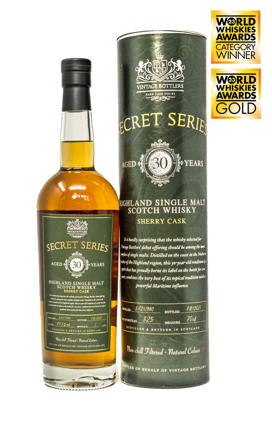 The Secret Series no.1 - 30 Year Old - only 325 bottles produced
