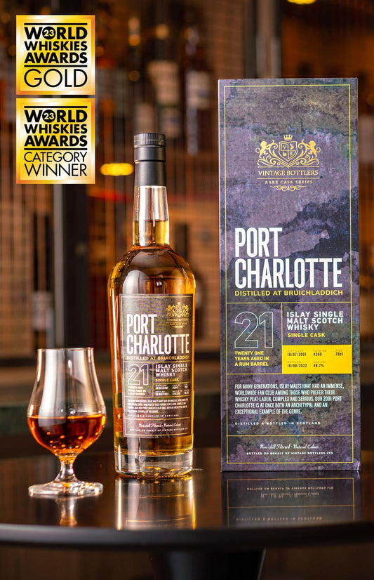 Port Charlotte 2001  - 21 Year Old only 259 bottles produced